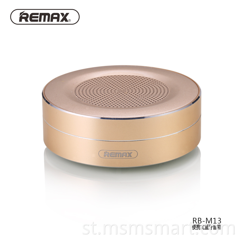 Remax RB-M13 Reliable factory direct supply smart portable speaker wireless